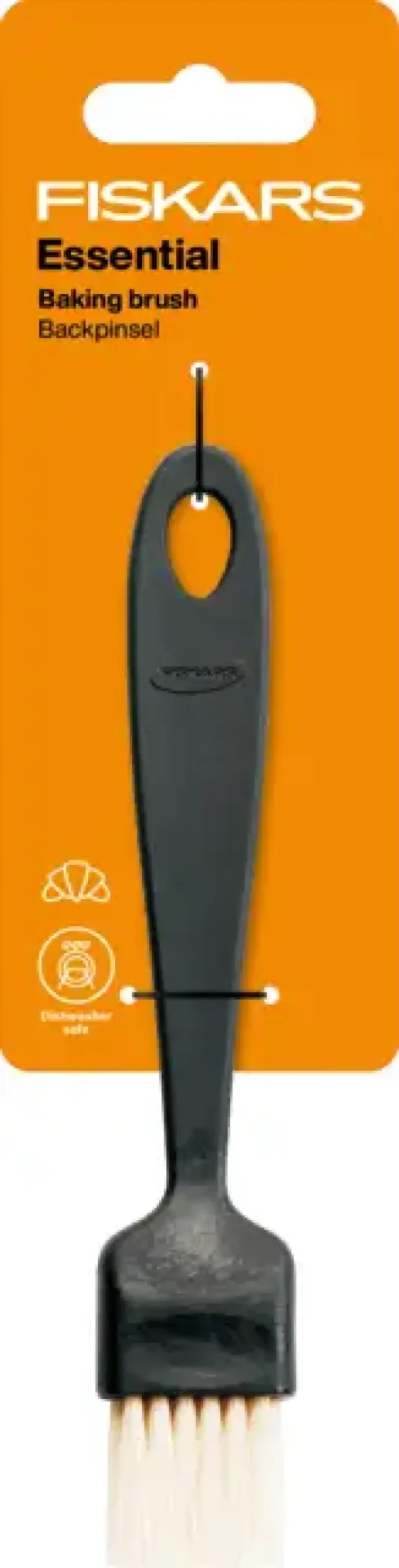 FISKARS ESSENTIAL 1065590 Pędzelek kuchenny do ciasta 20 cm / tworzywo sztuczne