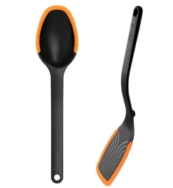 FISKARS FUNCTIONAL FORM AFF2 Komplet Łyżka + Szpatułka kuchenna 2 el / tworzywo sztuczne