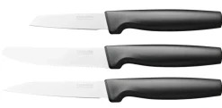FISKARS FUNCTIONAL FORM 10577561+1057551 Komplet 4 noży kuchennych + deska do krojenia 35x25 cm w pudełku