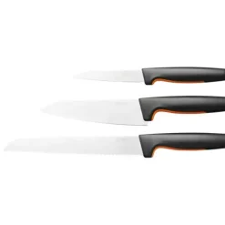 FISKARS FUNCTIONAL FORM 1057559 Komplet 3 noży kuchennych STARTER SET w pudełku / stal nierdzewna