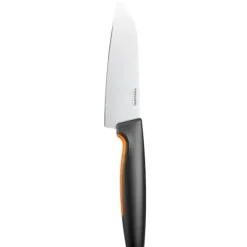 FISKARS FUNCTIONAL FORM 1057556+1057551 Komplet 4 noży kuchennych + deska do krojenia 35x25 cm + ostrzałka ceramiczna Essential Roll-Sharp