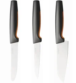 FISKARS FUNCTIONAL FORM 1057556+1057558 Komplet 8 noży (3+5) w pudełkach / stal nierdzewna