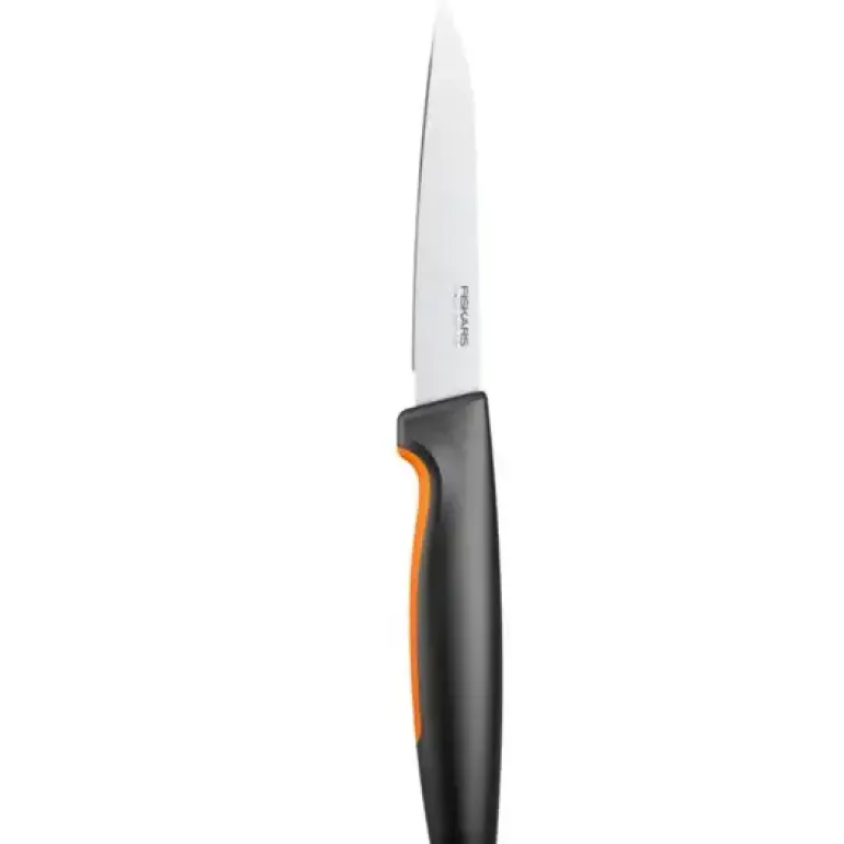FISKARS FUNCTIONAL FORM 1057559 Komplet 3 noży kuchennych STARTER SET w pudełku + Ostrzałka ESSENTIAL
