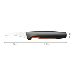 FISKARS FUNCTIONAL FORM Komplet 5 noży kuchennych luzem + Ostrzałka EDGE