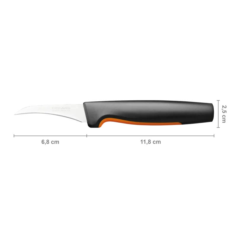 FISKARS FUNCTIONAL FORM Komplet 5 noży kuchennych luzem + Ostrzałka EDGE