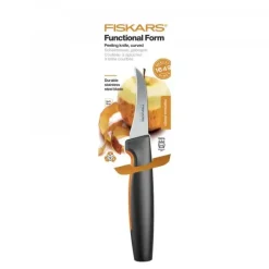 FISKARS FUNCTIONAL FORM Komplet 5 noży kuchennych luzem + Ostrzałka EDGE