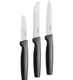 FISKARS FUNCTIONAL FORM 1057561 Komplet 3 małych noży kuchennych w pudełku / stal nierdzewna