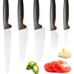 FISKARS FUNCTIONAL FORM Komplet 5 noży luzem / japońska stal nierdzewna