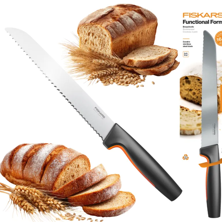 FISKARS FUNCTIONAL FORM 1057538 Nóż do chleba 21 cm / stal nierdzewna