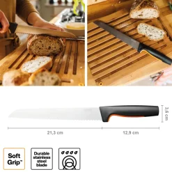 FISKARS FUNCTIONAL FORM 1057538 Nóż do chleba 21 cm / stal nierdzewna