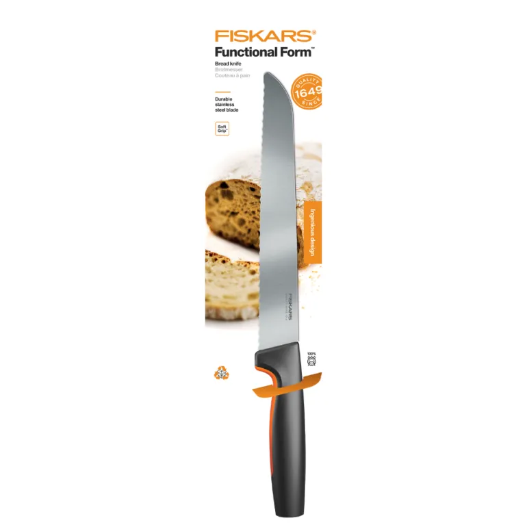 FISKARS FUNCTIONAL FORM 1057538 Nóż do chleba 21 cm / stal nierdzewna