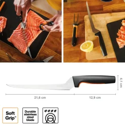 FISKARS FUNCTIONAL FORM 1057540 Nóż do filetowania 22 cm / stal nierdzewna