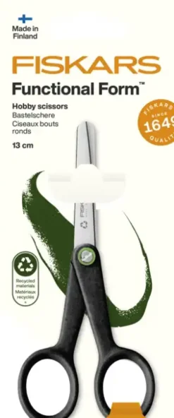 FISKARS FUNCTIONAL FORM Nożyczki dla hobbystów 13 cm / szkolne / biurowe / uniwersalne