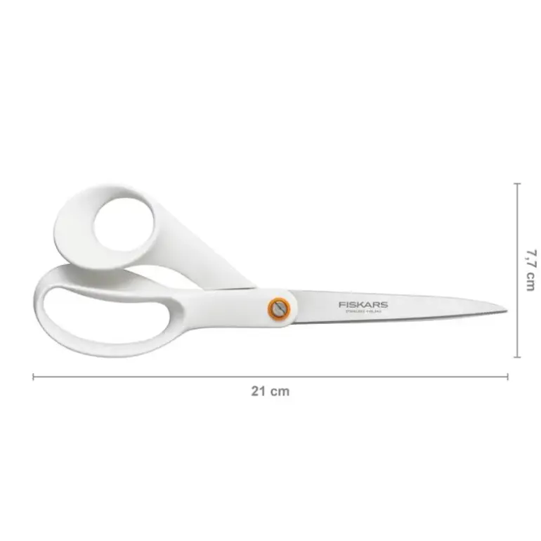 FISKARS FUNCTIONAL FORM 1020412 Nożyczki uniwersalne 21 cm / białe