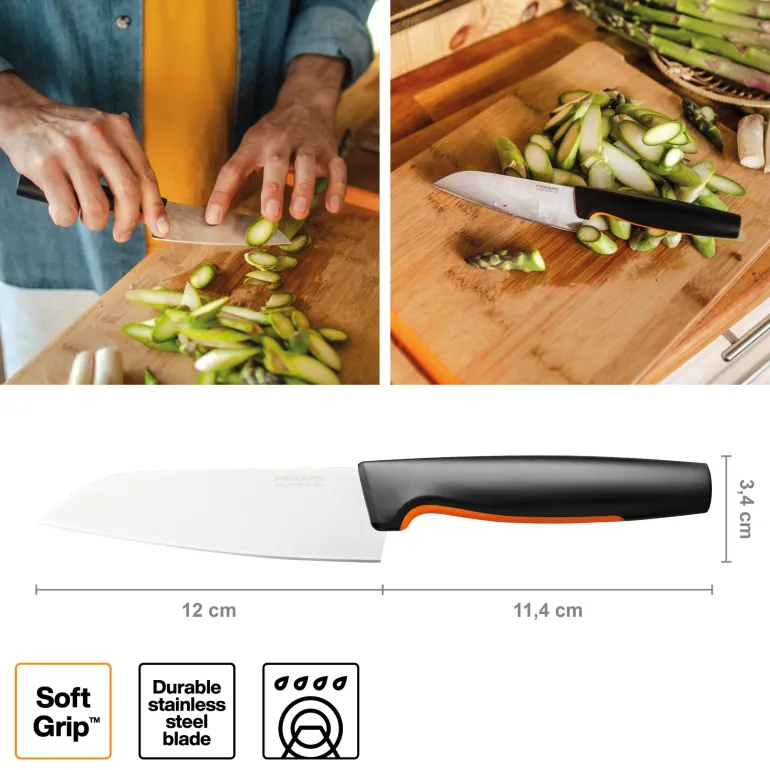 FISKARS FUNCTIONAL FORM 1057541 Nóż Szefa kuchni 12 cm / stal nierdzewna