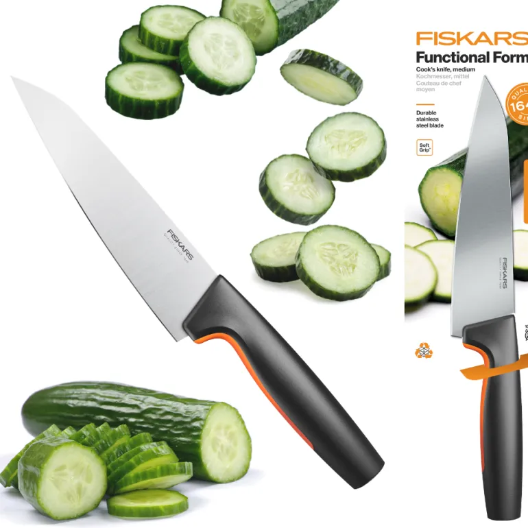 FISKARS FUNCTIONAL FORM 1057535 Nóż szefa kuchni 17 cm / stal nierdzewna