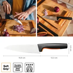 FISKARS FUNCTIONAL FORM 1057535 Nóż szefa kuchni 17 cm / stal nierdzewna