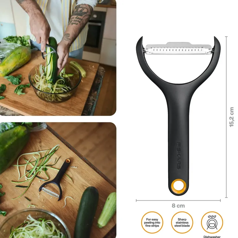 FISKARS FUNCTIONAL FORM 1079909 Obierak do warzyw Julienne / stal nierdzewna