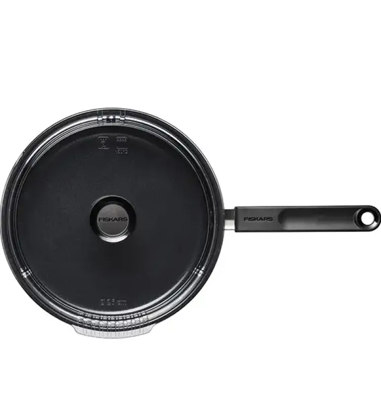 FISKARS FUNCTIONAL FORM 1072314 Patelnia szefa 26 cm z pokrywką / powłoka Ceratec™
