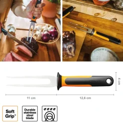 FISKARS FUNCTIONAL FORM 1057548 Widelec do mięsa 11 cm / stal nierdzewna