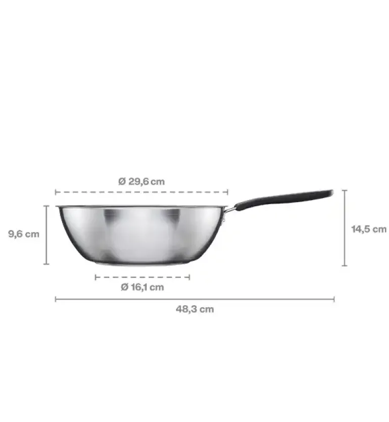 FISKARS FUNCTIONAL FORM 1072313 Wok 28 cm / powłoka Ceratec™