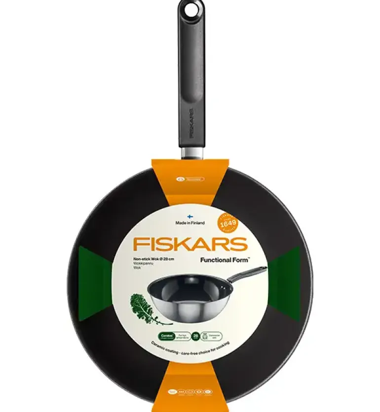 FISKARS FUNCTIONAL FORM 1072313 Wok 28 cm / powłoka Ceratec™