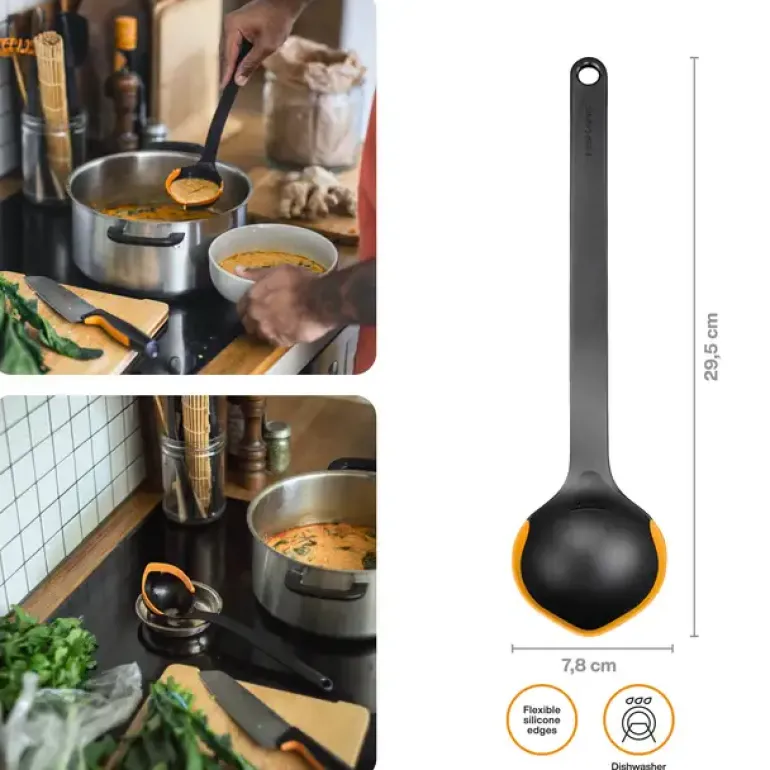 FISKARS FUNCTIONAL FORM 1079965 Łyżka wazowa 30 cm / tworzywo sztuczne