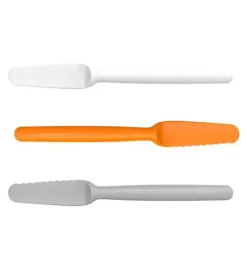 FISKARS FUNCTIONAL FORM 1016121 Zestaw 3 noży do smarowania / tworzywo sztuczne