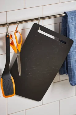 FISKARS FUNCTIONAL FORM Zestaw 2 desek do krojenia + nakładka 35x25 cm / bambus + tworzywo