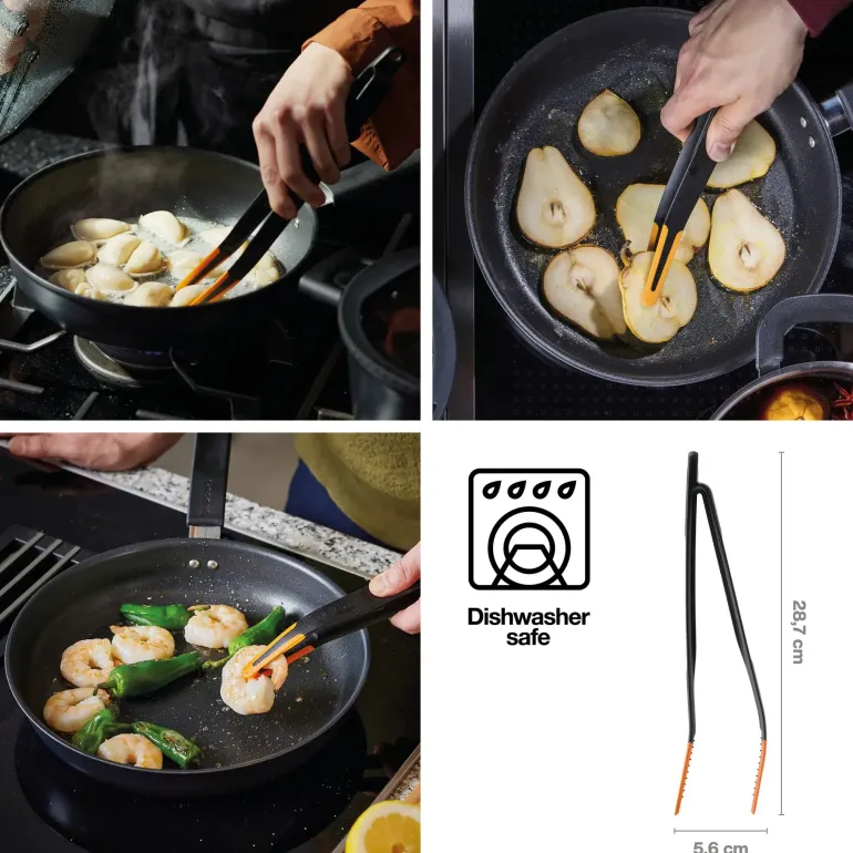 FISKARS FUNCTIONAL FORM 1027306 Zestaw kuchenny (łyżka + szpatułka + szczypce)