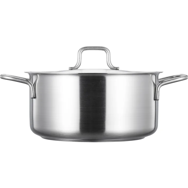 FISKARS Garnek 20 cm | 3 L + pokrywka / stal nierdzewna