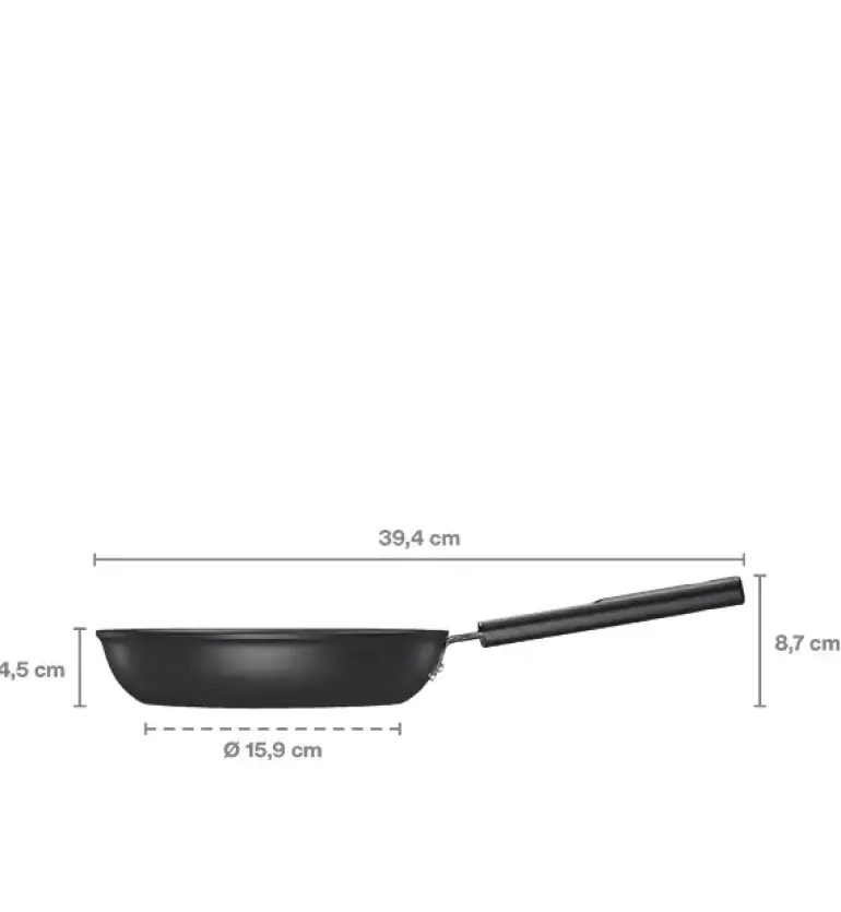 FISKARS HARD FACE Komplet garnki z pokrywkami 8 el + Patelnie 20, 24, 28 cm + pokrywki silikonoweTADAR / powłoka Ceratec™ Superior