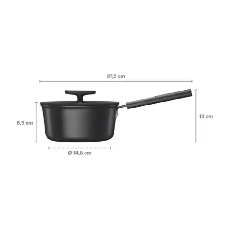 FISKARS HARD FACE Komplet garnki z pokrywkami 8 el / powłoka Ceratec™ Superior