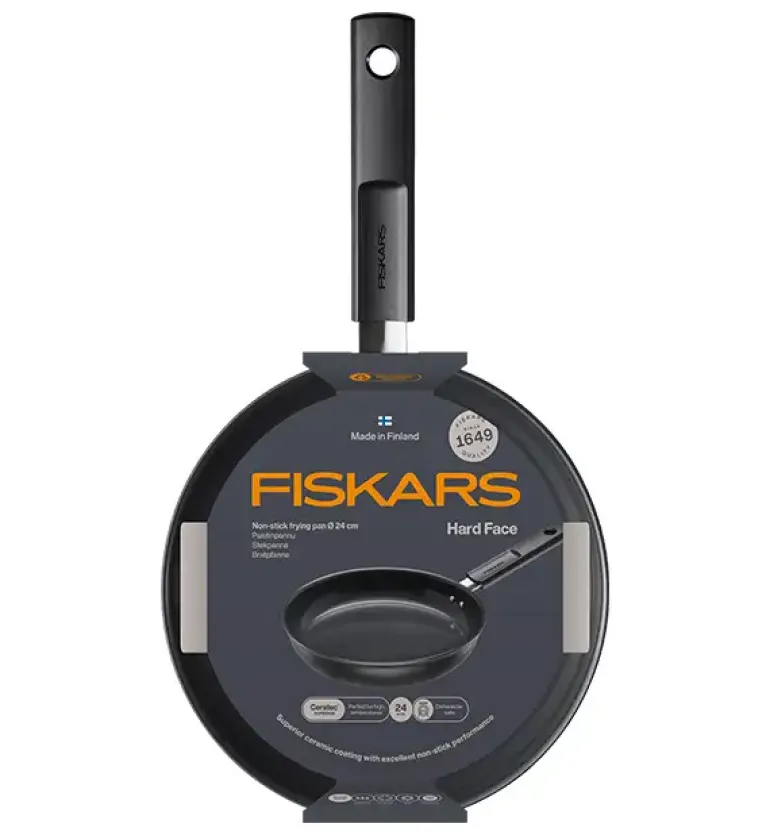 FISKARS HARD FACE 1075458 Patelnia 24 cm / powłoka Ceratec™ Superior