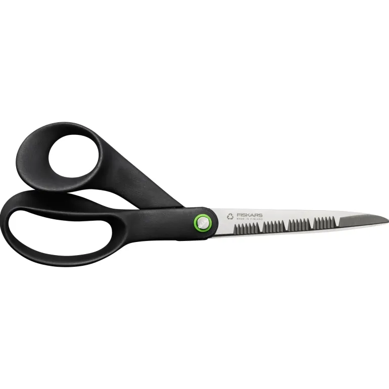 FISKARS OGRÓD 1074544 FUNCTIONAL FORM Nożyce ogrodowe 21 cm / ząbkowane / czarne