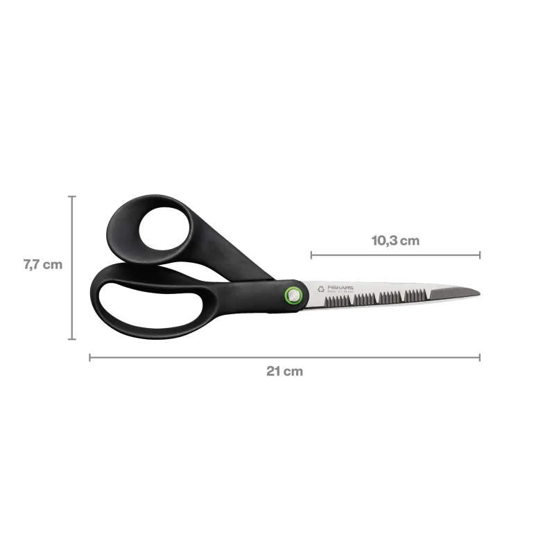 FISKARS OGRÓD 1074544 FUNCTIONAL FORM Nożyce ogrodowe 21 cm / ząbkowane / czarne