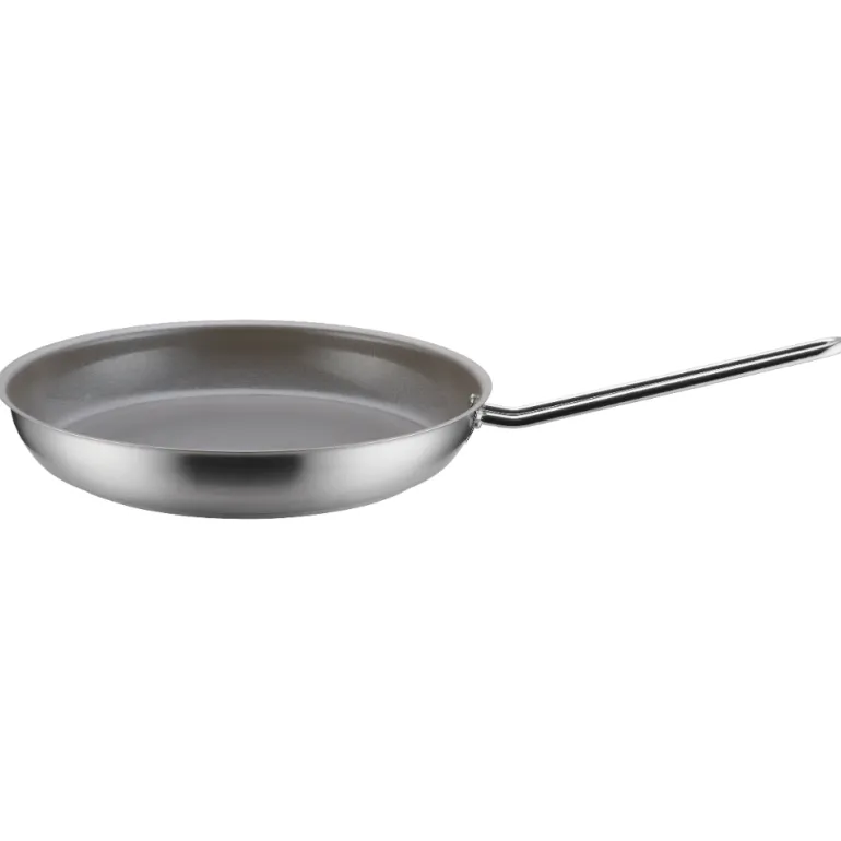 FISKARS Patelnia 28 cm / stal nierdzewna / powłoka nieprzywierająca Ceratec
