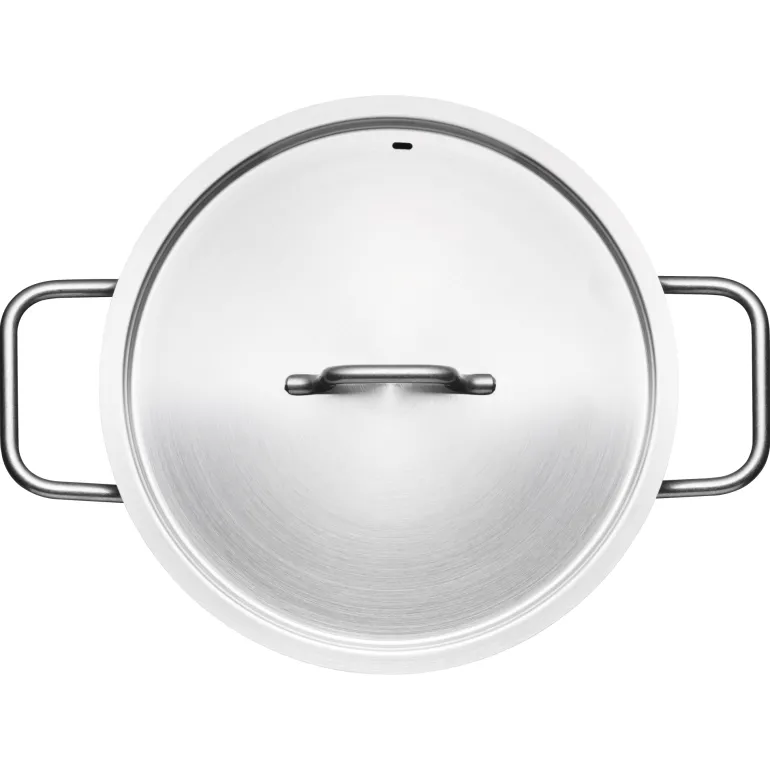 FISKARS Zestaw garnków 4 el | Garnek 20 cm / 3 L + Rondel 16 cm / 1,5 L | stal nierdzewna