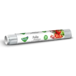 FORTE+ Komplet 5x Folia aluminiowa 20 m / spożywcza / rolka