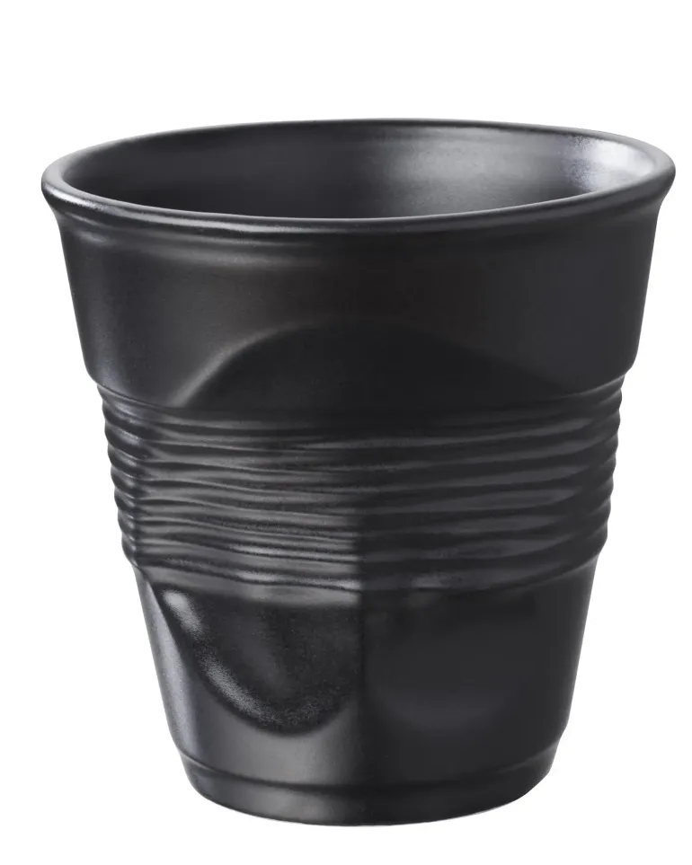 FROISSES Kubeczek Revol Twist Black 180 ml