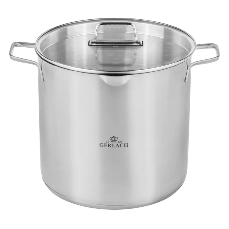 GERLACH AMBIENTE Garnek 15 L z pokrywką 28 cm / stal nierdzewna 18/10