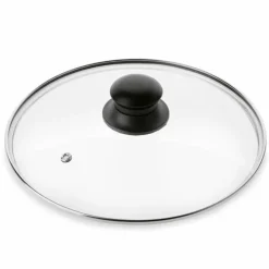 GERLACH AMBIENTE Komplet Garnki z pokrywkami 10 el + Patelnie Ambiente ThermoCoat 20, 28 cm + pokrywki szklane / stal nierdzewna / indukcja