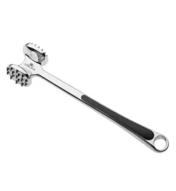 GERLACH AMBIENTE Tłuczek do mięsa 24 cm | cynk | 2 rodzaje ząbków