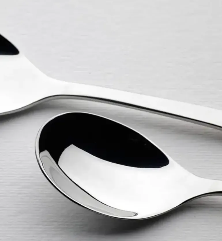 GERLACH BON TON PIESKI Sztućce dla dzieci 4 elementy w pudełku / połysk