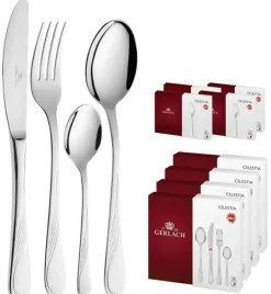 GERLACH CELESTIA 04A Komplet 120 elementów w pudełku dla 24 osób / połysk