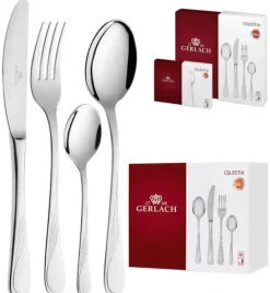 GERLACH CELESTIA 04 Komplet 98 elementów w pudełku dla 18 osób / połysk