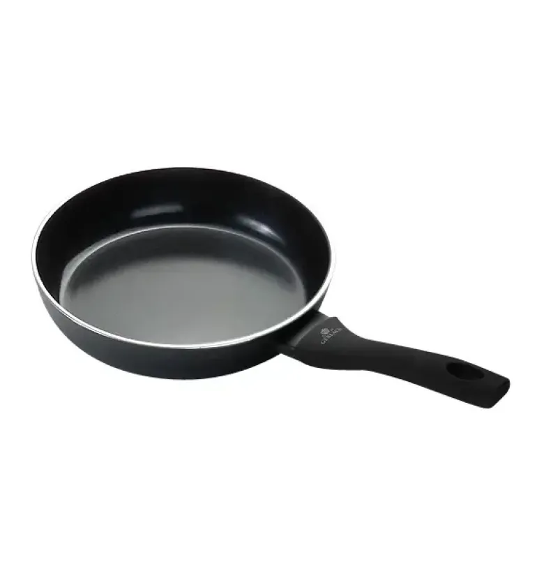 GERLACH CONTRAST PROCOAT Patelnia głęboka 24 cm z powłoką ceramiczną XERA DUR non-stick + pokrywka silikonowa