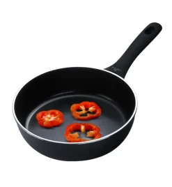 GERLACH CONTRAST PROCOAT Patelnia głęboka 24 cm z powłoką ceramiczną XERA DUR non-stick + pokrywka silikonowa