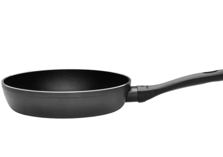 GERLACH CONTRAST THERMOCOAT Patelnia 24 cm + pokrywka silikonowa | wskaźnik temperatury | szwajcarska powłoka ILAG ULTIMATE | indukcja