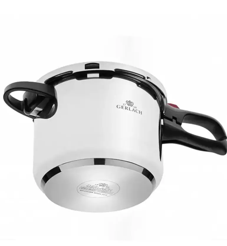 GERLACH FIRST Szybkowar 6 l z rączką Ø 22 cm / stal nierdzewna